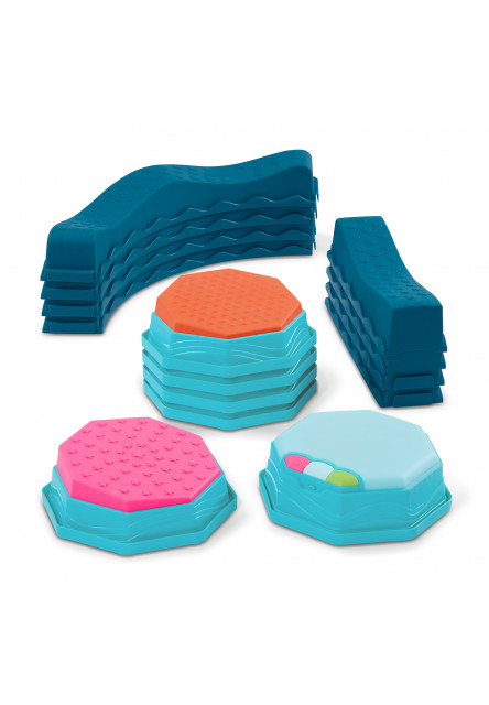 Prekážková dráha so stupienkami hudobná Balance & Groove