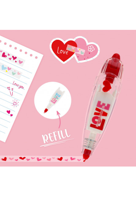 Dekoračná páska Legami Decoration Tape Pen - Deco Tape - Heart