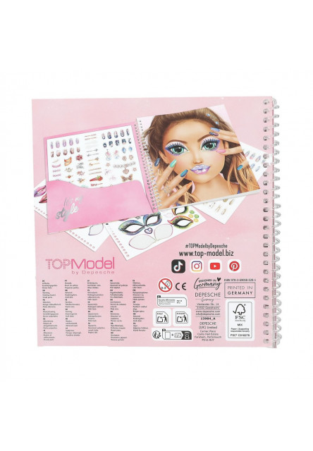 Kreatívny zošit  Dress me up FACE