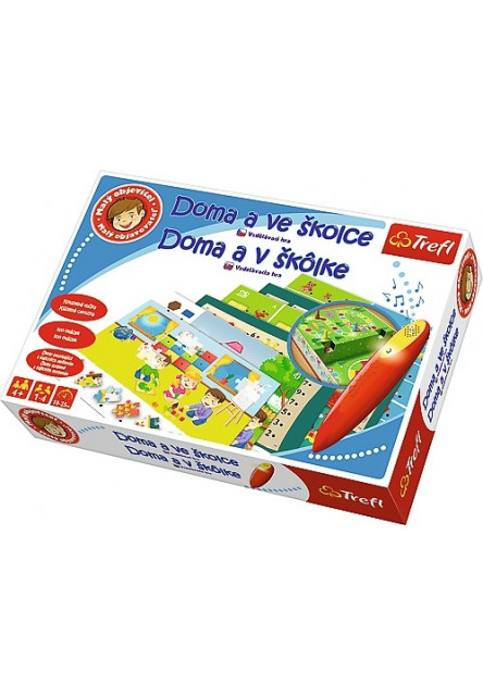 Trefl Edukačná hra Malý objaviteľ Doma a v škôlke SK/ CZ
