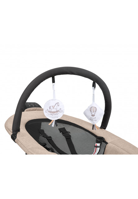 Hojdacie lehátko elektrické Zazu Beige