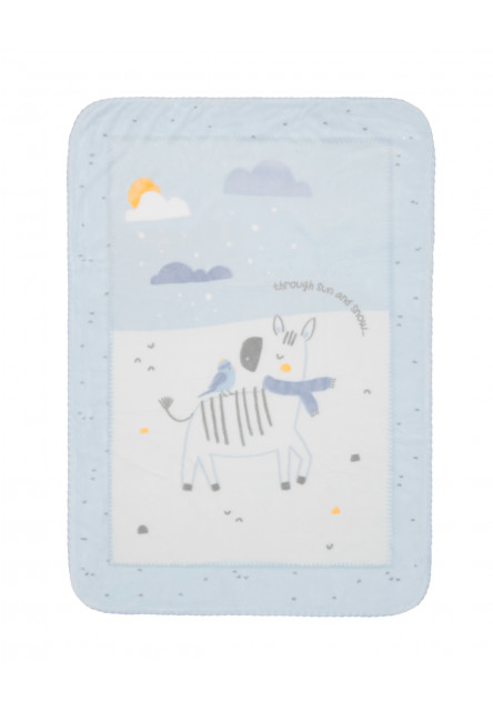 Detská deka Super Soft 140x110 cm Stripy Friends