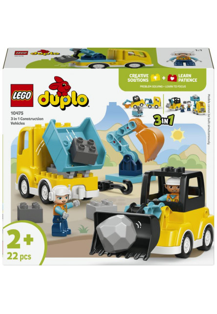 Vozidlá na stavbe 3 v 1