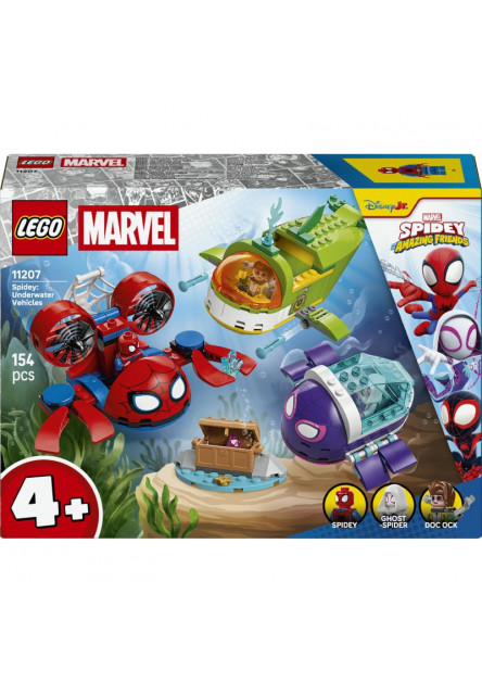 Spidey: Podmorské vozidlá