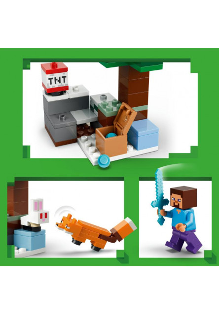 Steve a dobrodružstvo v tajge