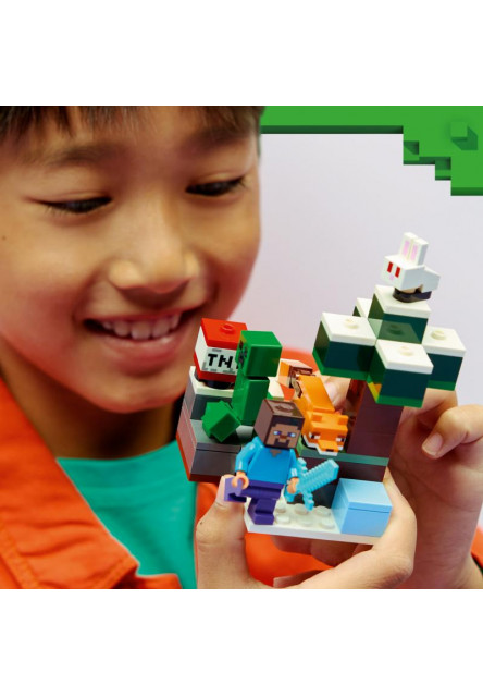 Steve a dobrodružstvo v tajge