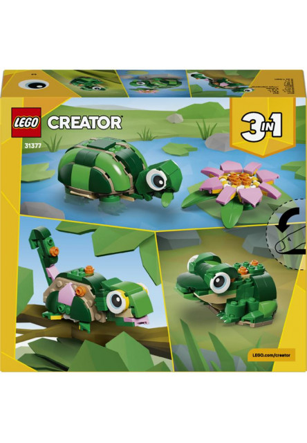 Korytnačka s leknom