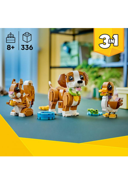 Roztomilé zvieratká: Hravé šteniatko