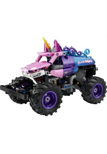 Monster Jam™ Sparkle Smash™ s naťahovacím motorom