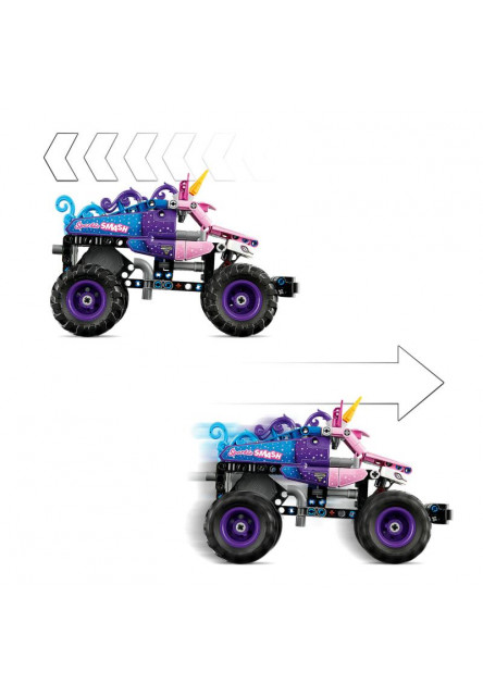 Monster Jam™ Sparkle Smash™ s naťahovacím motorom