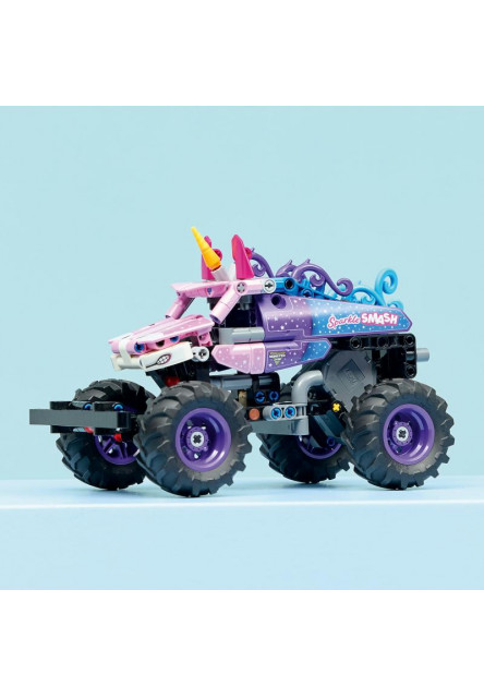 Monster Jam™ Sparkle Smash™ s naťahovacím motorom
