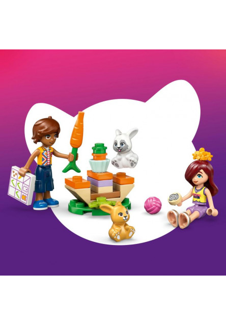 Hotel pre zajačikov v mestečku Heartlake