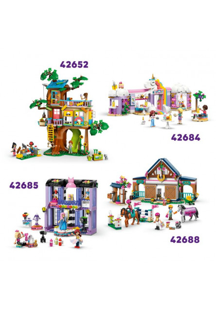 Klubovňa kamarátov v mestečku Heartlake