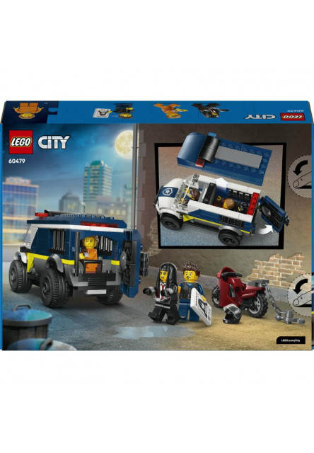 Policajná dodávka na prevoz väzňov