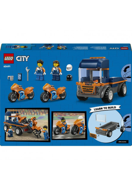 Kamión na prepravu motoriek