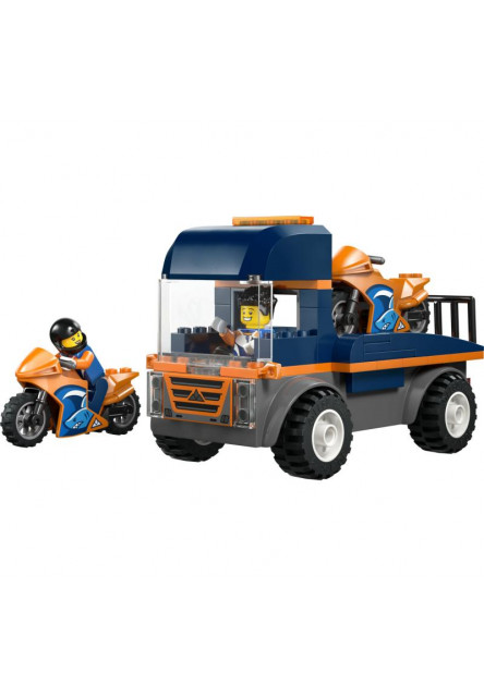 Kamión na prepravu motoriek