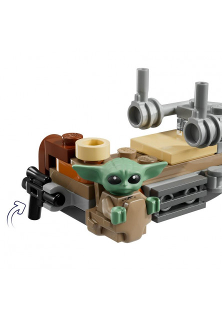 Mandalorian, Grogu a spídrová motorka