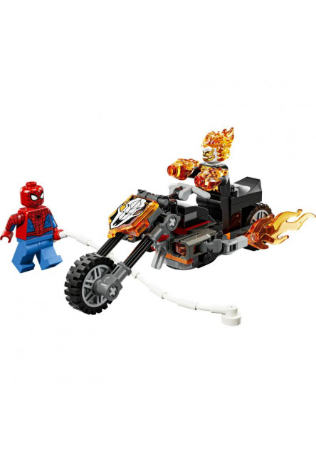 Spider-Man vs. Ghost Rider na motorke