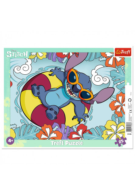 Trefl Puzzle 25 Doskové puzzle - Lilo&Stitch