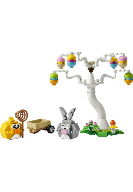 Veľkonočný zajačik a zbieranie vajíčok