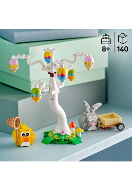 Veľkonočný zajačik a zbieranie vajíčok