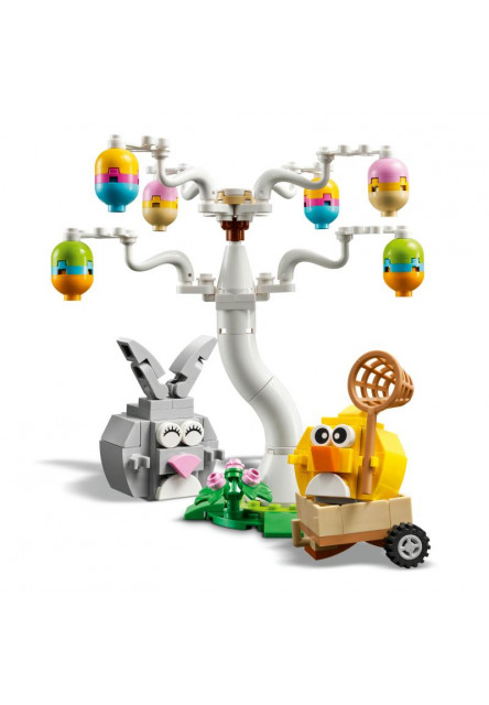 Veľkonočný zajačik a zbieranie vajíčok