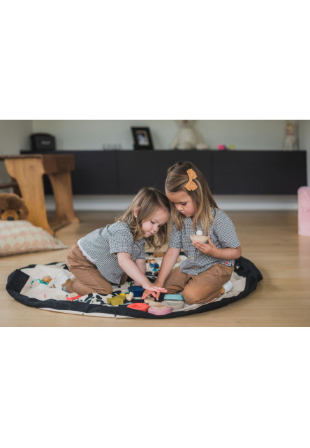 vak na hračky Worldmap Black