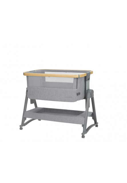 Postieľka prenosná Nanna Grey