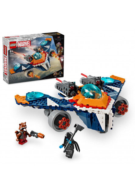 Rocketov tryskáč Warbird vs. Ronan