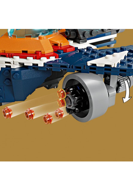 Rocketov tryskáč Warbird vs. Ronan