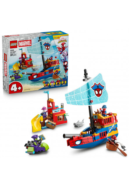 Pirátska loď Spideyho tímu