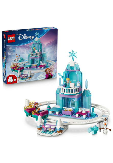 Elsin ľadový palác a jazda na snehu