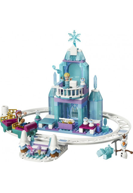 Elsin ľadový palác a jazda na snehu