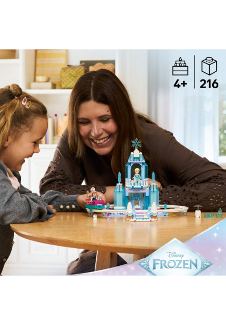 Elsin ľadový palác a jazda na snehu