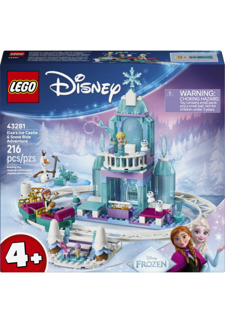 Elsin ľadový palác a jazda na snehu