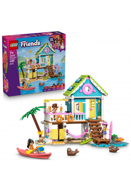 Plážový dom s tuleňmi