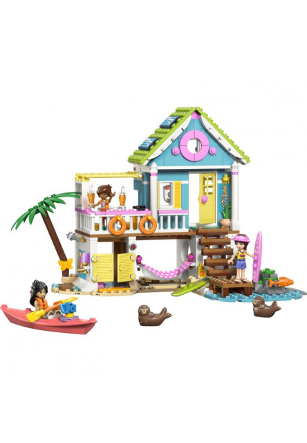 Plážový dom s tuleňmi