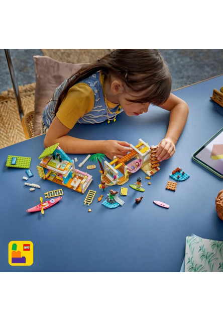 Plážový dom s tuleňmi