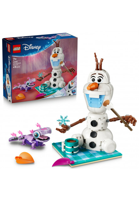 Olaf a Bruni na zábavnom pikniku