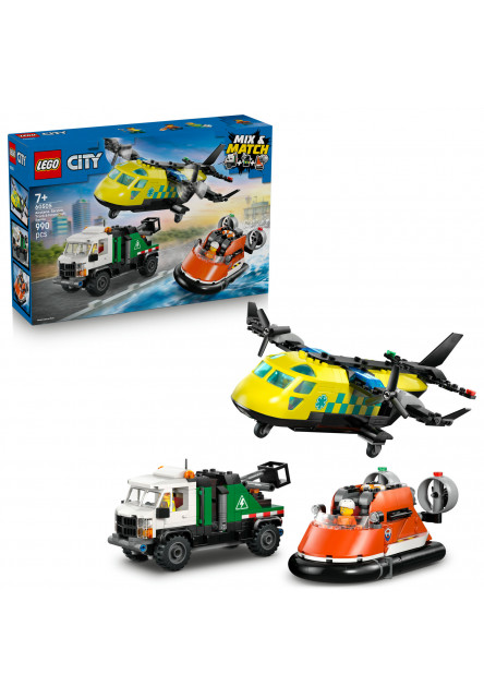 Remix: Lietadlo, servisné vozidlo a vznášadlo