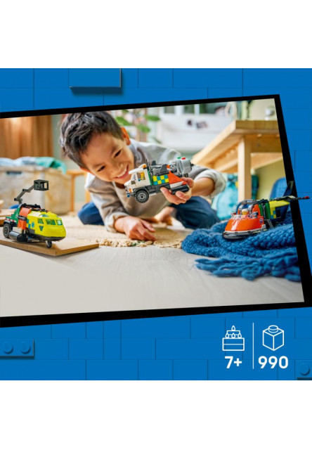 Remix: Lietadlo, servisné vozidlo a vznášadlo