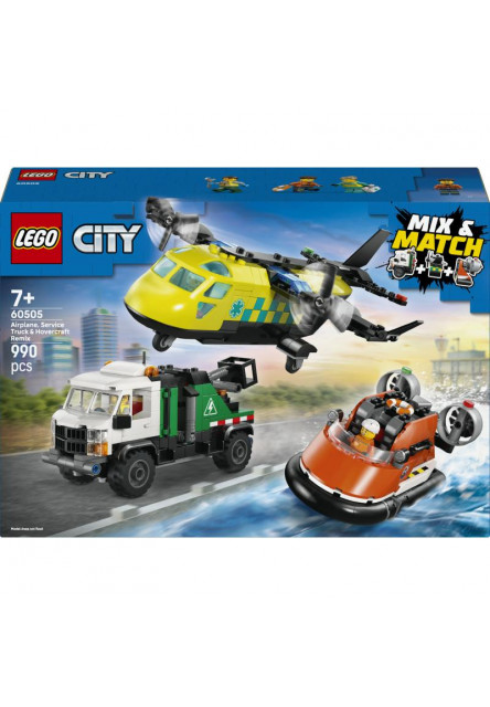 Remix: Lietadlo, servisné vozidlo a vznášadlo