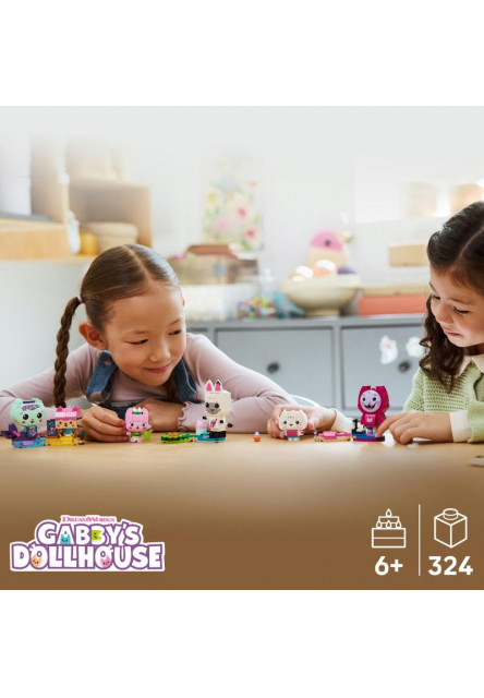 Gabi a jej mačací kamaráti z kociek