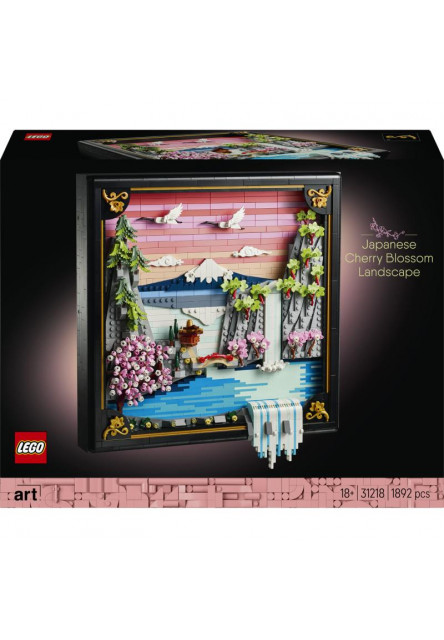 Krajina so sakurovým sadom