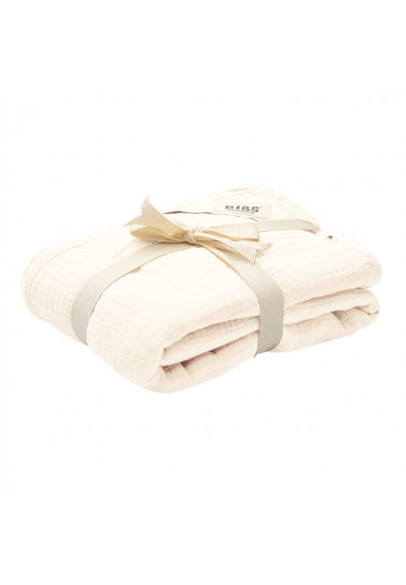BIBS mušelínová zavinovačka z BIO bavlny (Sand)