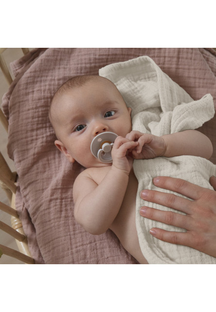 BIBS mušelínová zavinovačka z BIO bavlny (Sand)