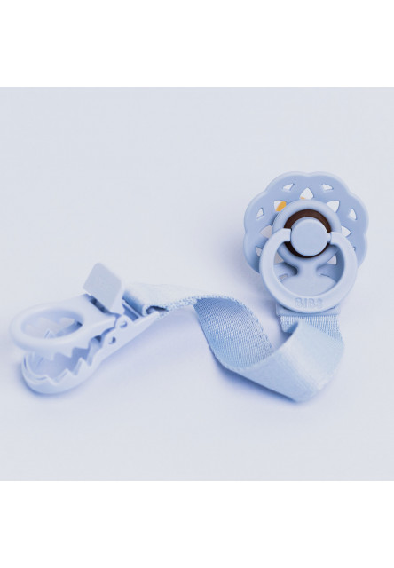 BIBS Loop klip na cumlík (Dusty Blue)