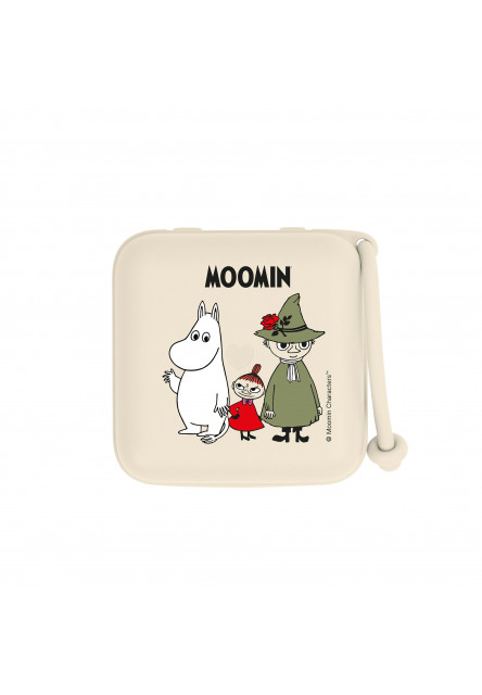 BIBS x Moomin krabička na cumlíky (Ivory)