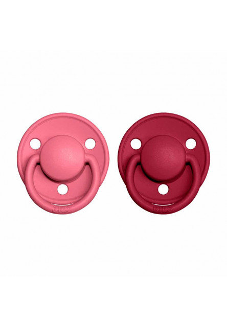 BIBS De Lux cumlíky z prírodného kaučuku 2ks - veľkosť 1 (Sage / Hunter Green)