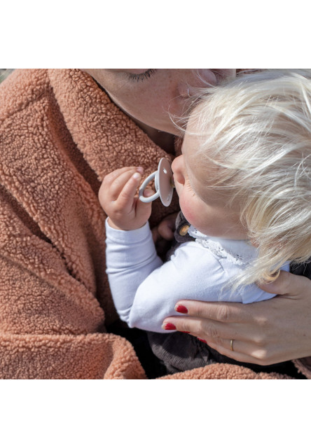 BIBS De Lux cumlíky z prírodného kaučuku 2ks - veľkosť 1 (Sage / Hunter Green)